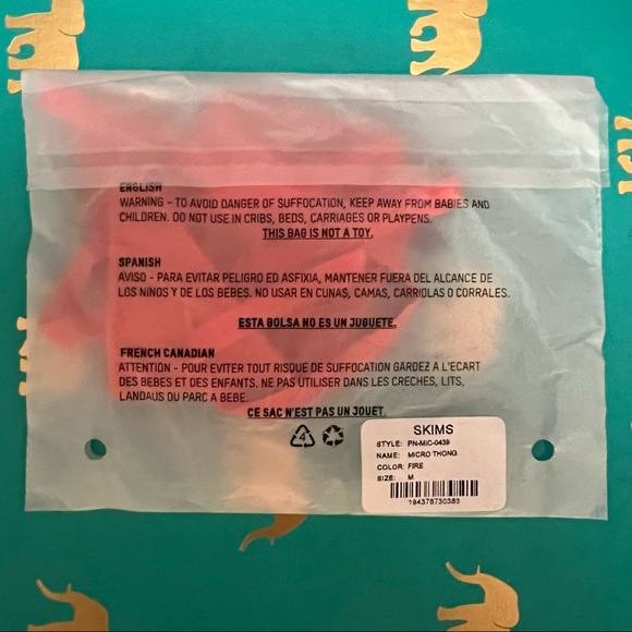 Fire Micro Thong - Picture 6 of 6